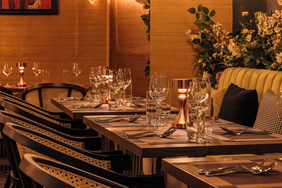 Glassware at Empress