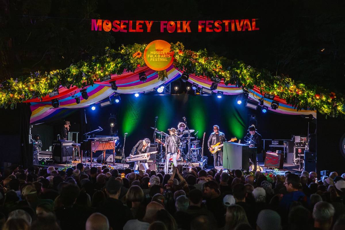 Moseley Folk and Arts Festival stage
