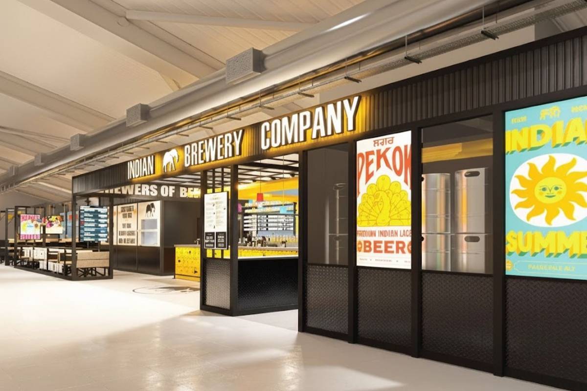 Indian Brewery BHX at Birmingham Airport