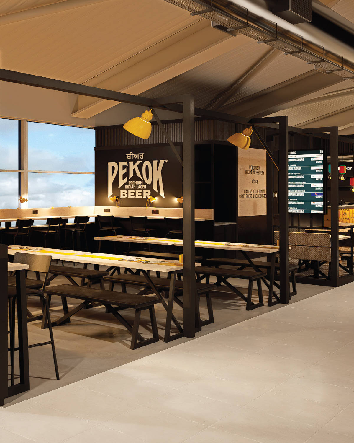 Indian Brewery BHX at Birmingham Airport