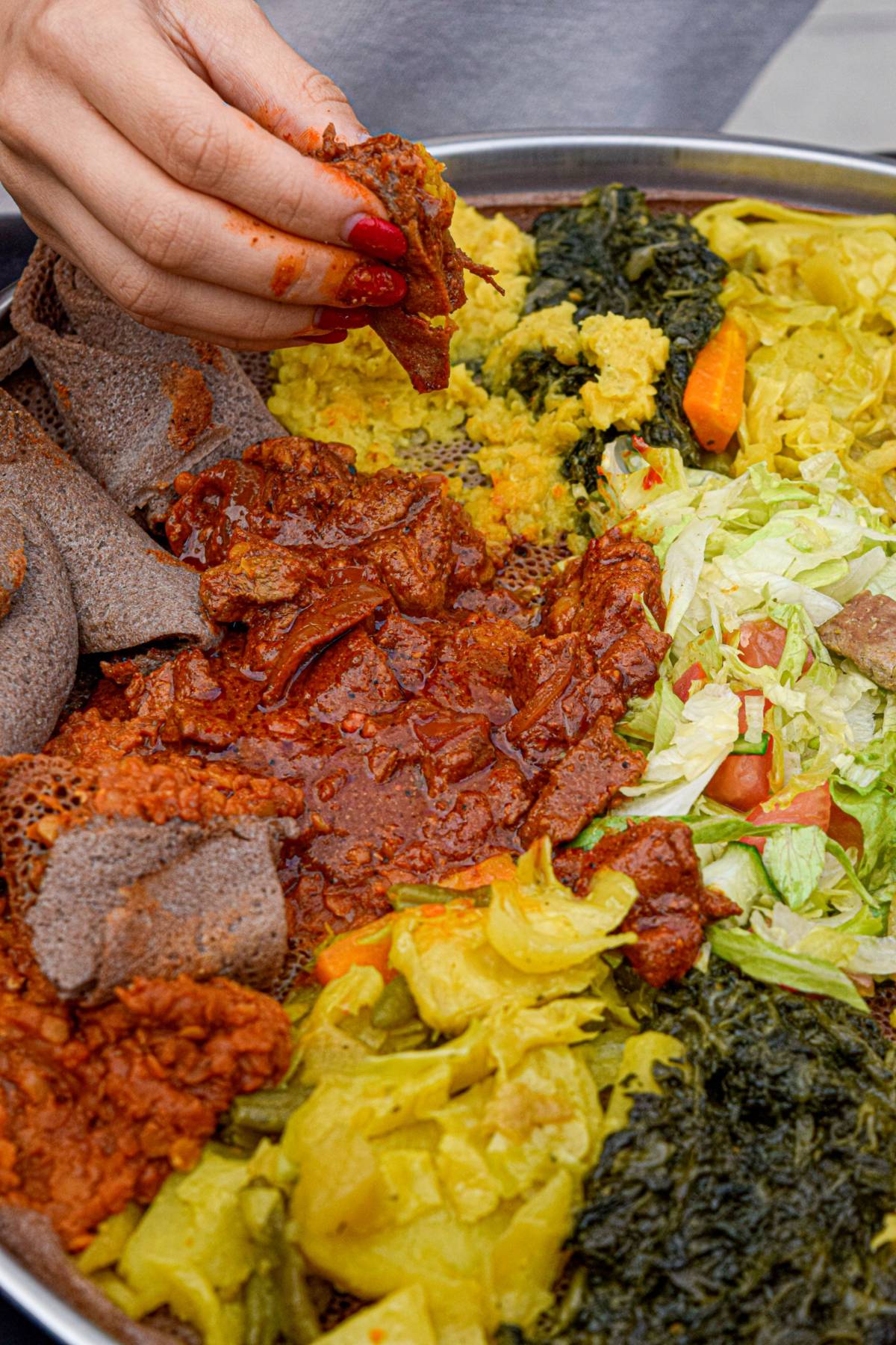 Ethiopian food from House of Habesha