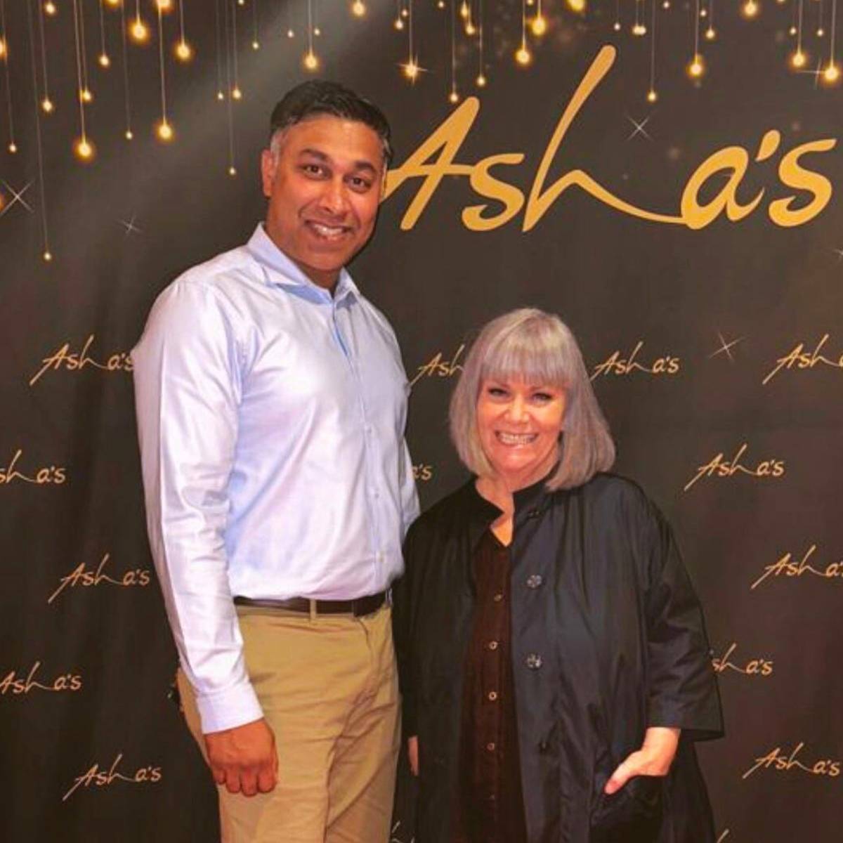 Dawn French at Asha's