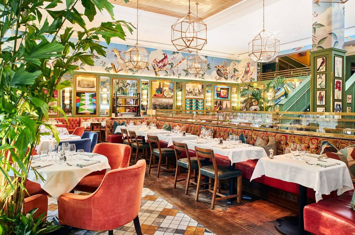 The Ivy on Temple Row, the most popular restaurant in Birmingham