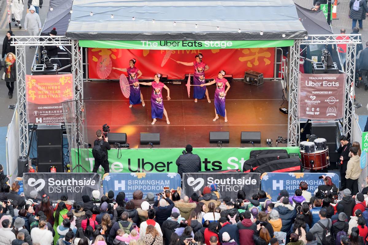 Ling Long - Umbrella Dance at Chinese New Year Festival 2025