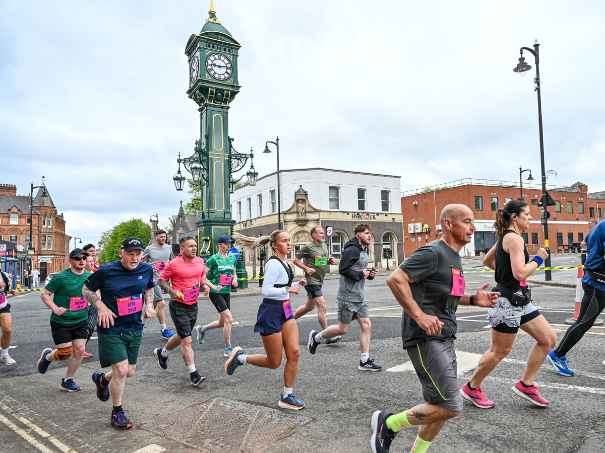 AJ Bell Great Birmingham Run. Hero shots of the day. May 4 2025.