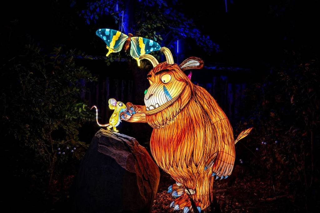 The Gruffalo in lantern form