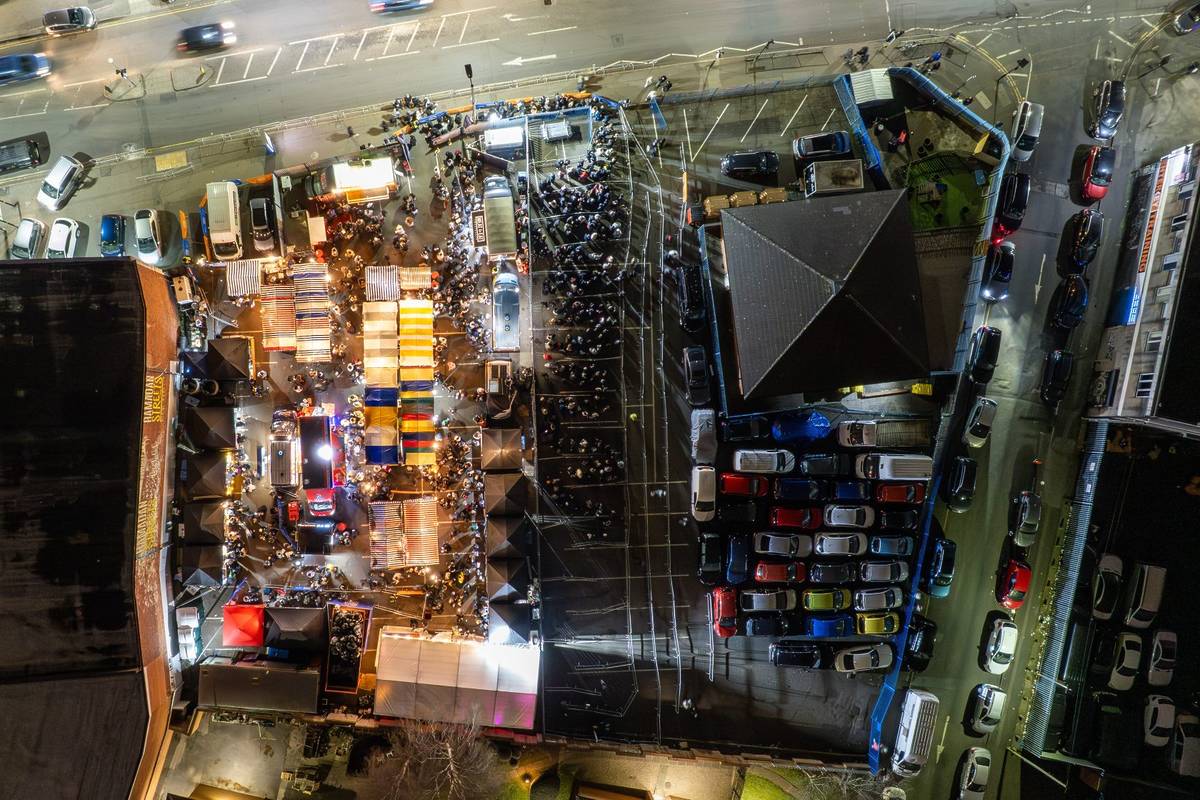 Ramadan Streets aerial view
