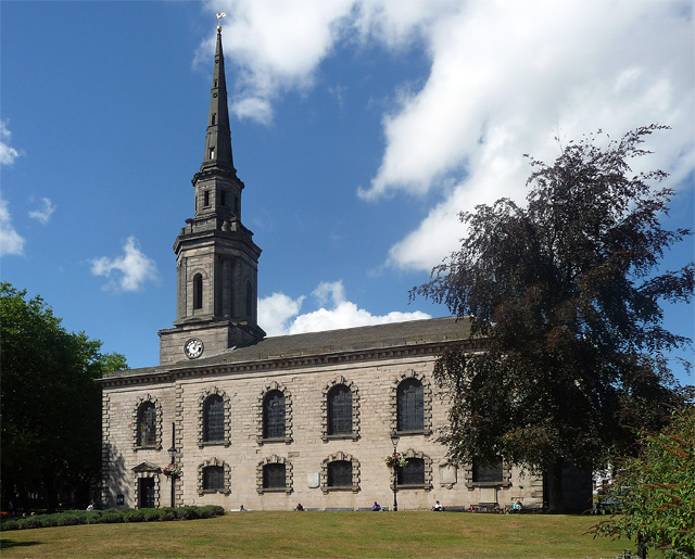 St. Paul's Church in the Jewellery Quarter in Birmingham.