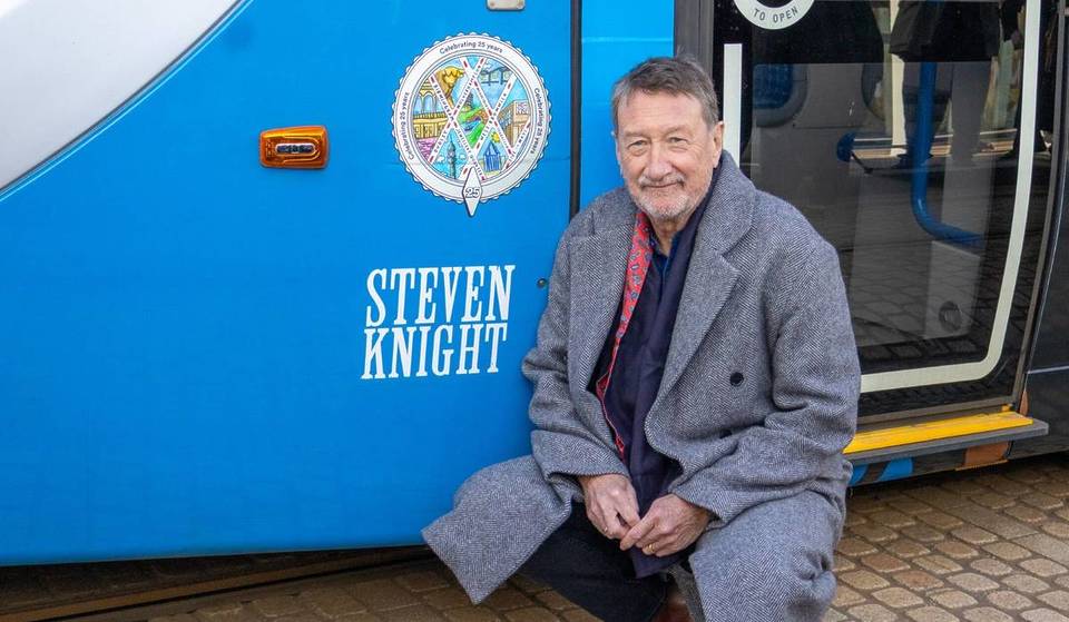 They’ve only gone and named a tram after Birmingham legend and ‘Peaky Blinders’ creator Steven Knight