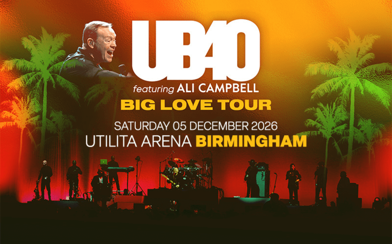 Ali Campbell Big Love Tour poster