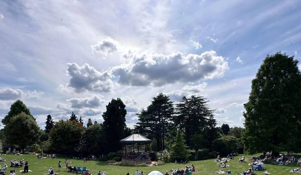 There’s an immersive ‘Sky Garden’ opening in Birmingham this weekend where you can gaze up at the clouds and float off