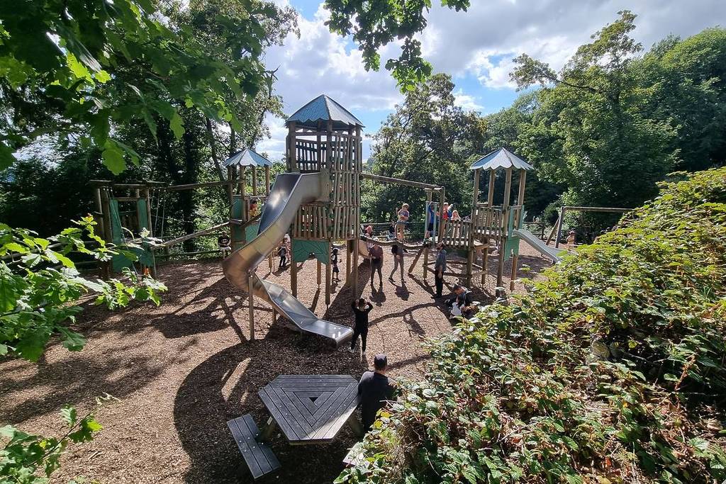 A children's play area Heights of Abraham