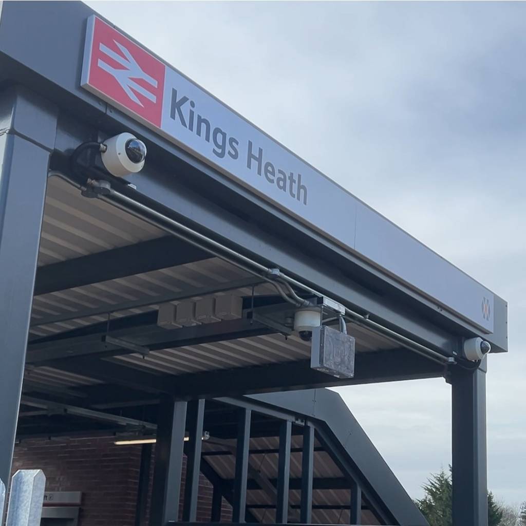 outside kings heath train station
