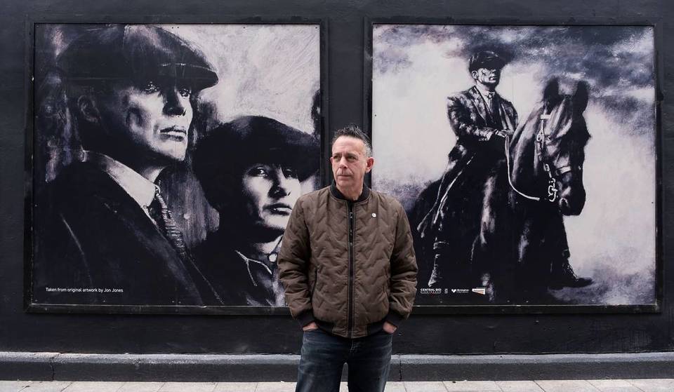 A new 50-metre Peaky Blinders mural has appeared in Birmingham following the release of ‘The Immortal Man’ – here’s where to find it
