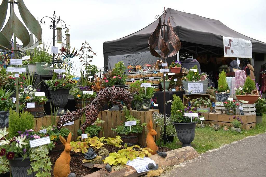 Malvern Spring Festival shopping area