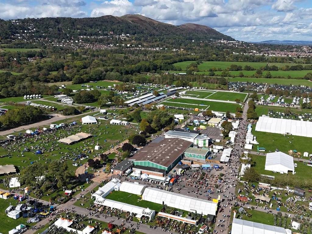 Aerial view of the Malvern site