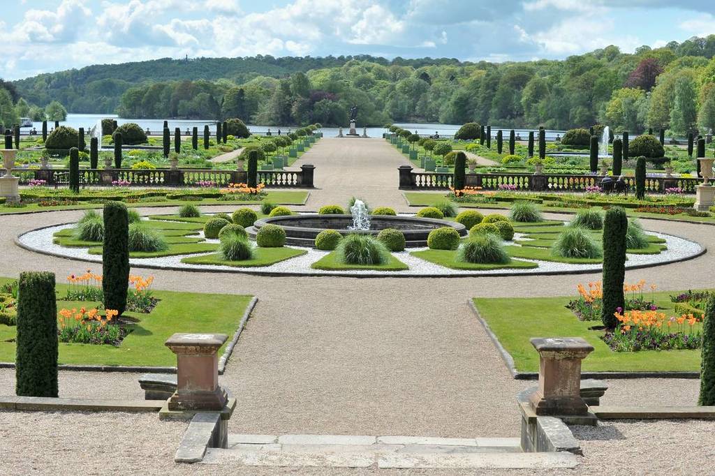 The Italian gardens at Trentham in Staffordshire, UK
