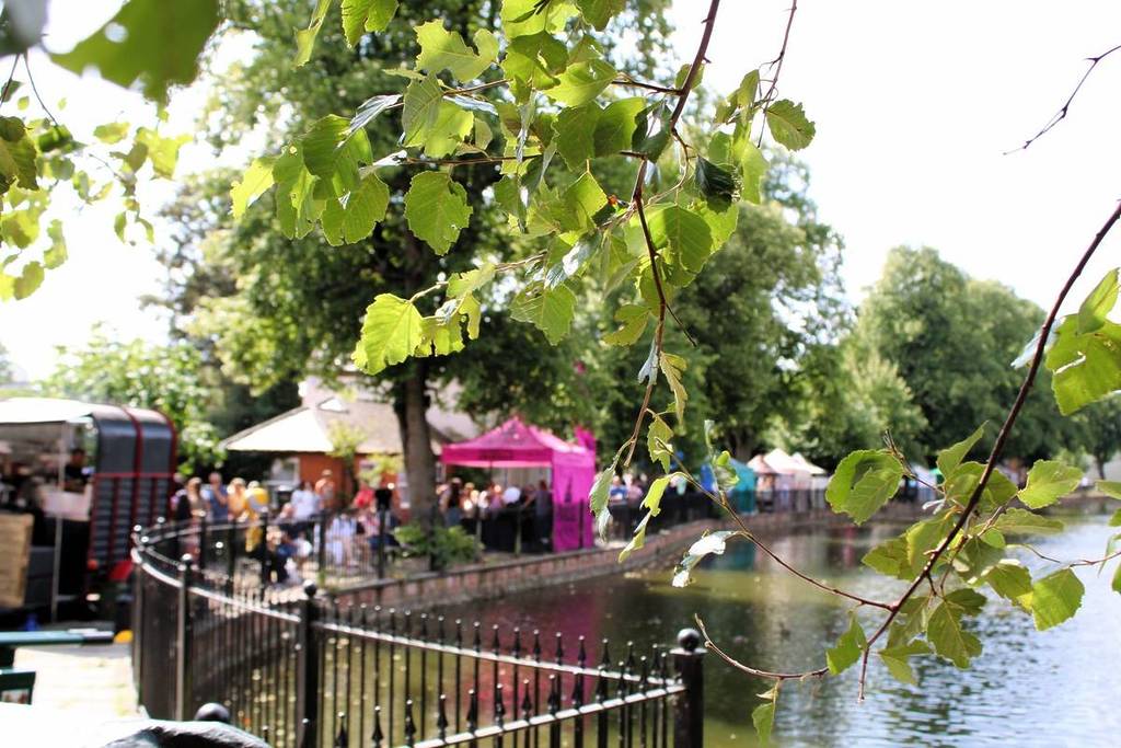 Lichfield Food & Drink Festival by the water