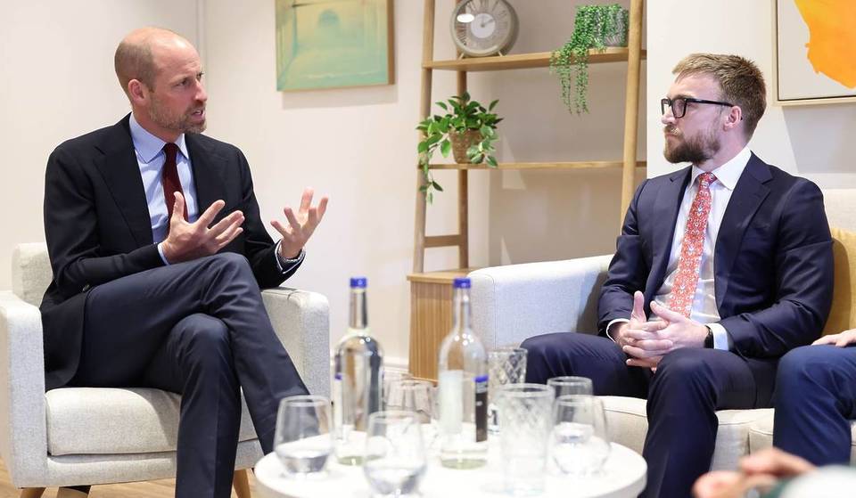 Prince William has opened a life-saving therapy centre in Birmingham to help men in suicidal crisis