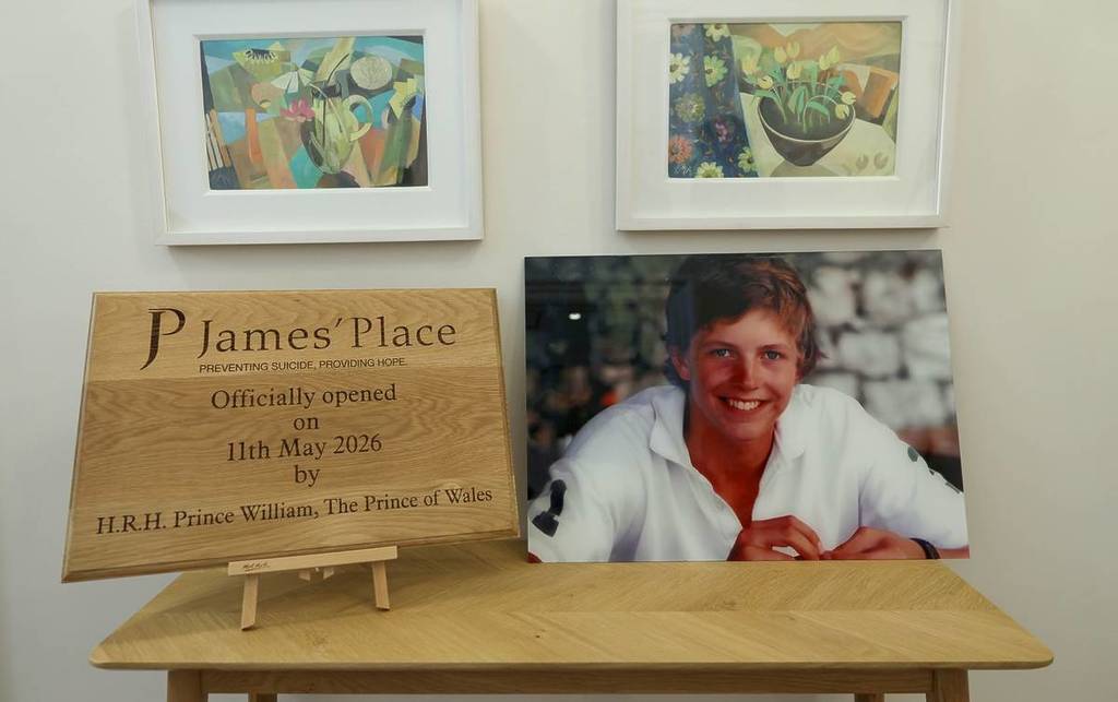 The Prince of Wales Visits James’ Place Birmingham by The Prince and Princess of Wales