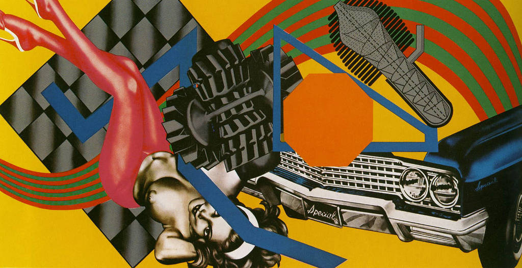 Custom Painting No. 5 (1965) by Peter Phillips