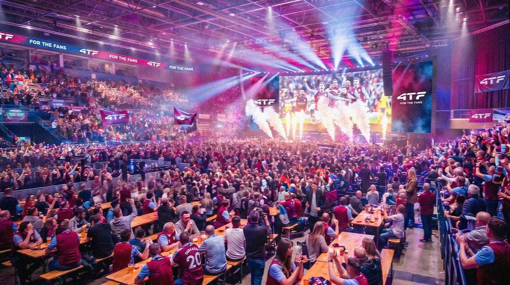 Utilita Arena full of Aston Villa fans