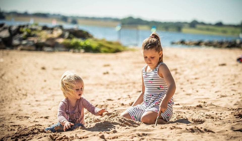 Birmingham’s closest Blue Flag beach is the smarter alternative to Weston-super-Mare – with golden sands and an inflatable aqua park