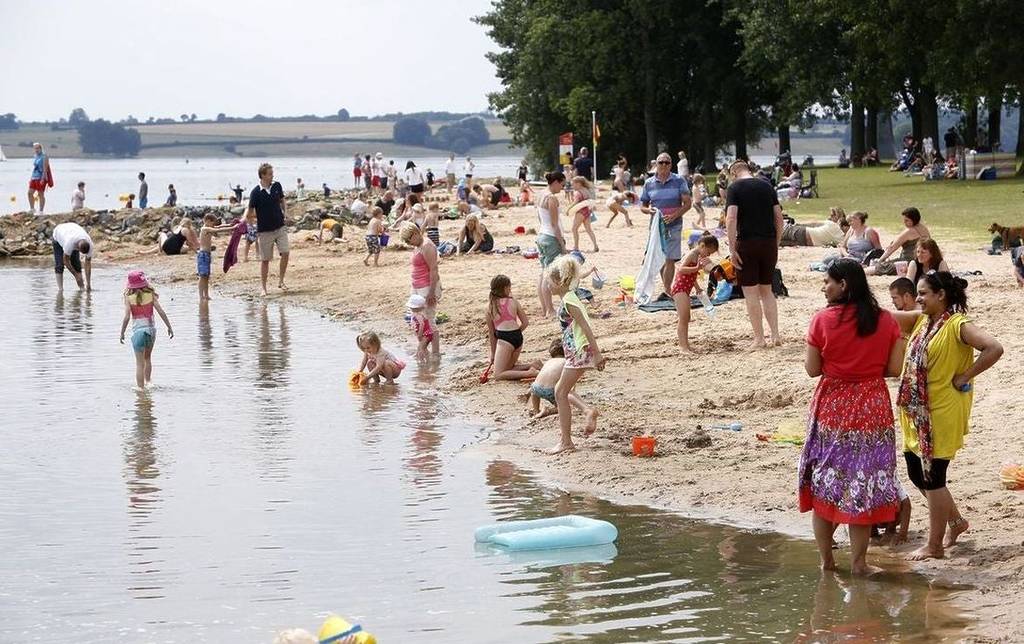 Rutland Water beach