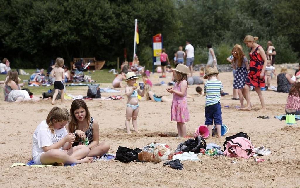 Rutland Water beach