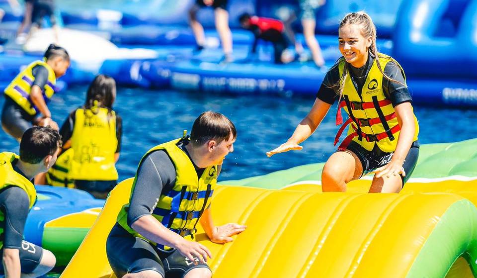 The UK’s biggest inflatable water park is opening a massive 12-metre tall slide this weekend – and it’s just 30 minutes from Birmingham