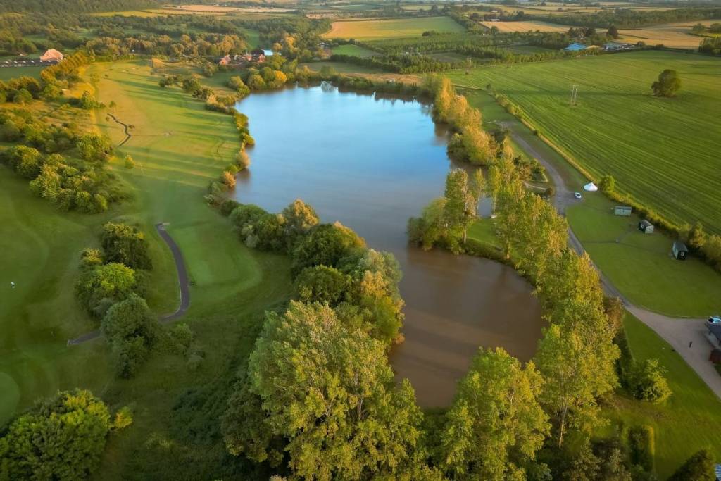 Aerial view of Watersedge