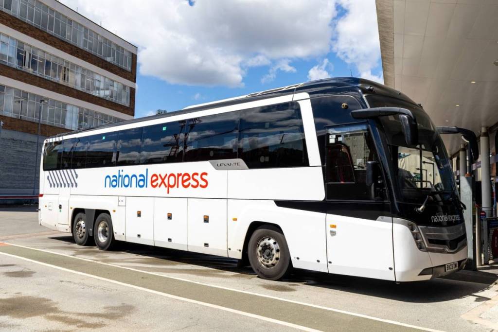 National Express is launching a new service from 13th July 
Image: © Shaun Fellows, Shine Pix

