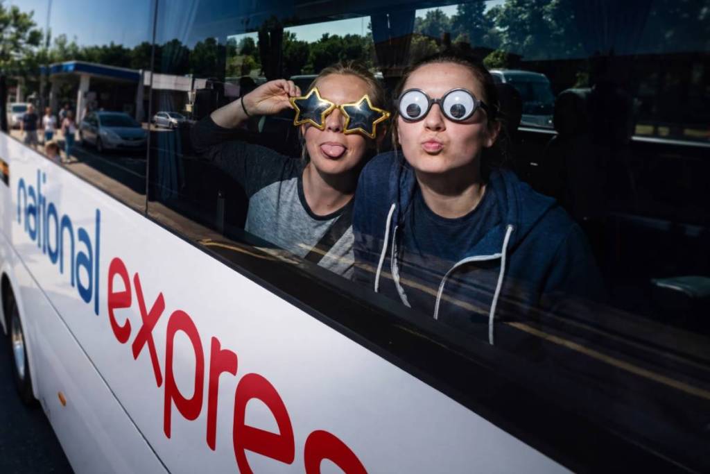 Explore hundreds of UK destinations this summer with National Express © National Express