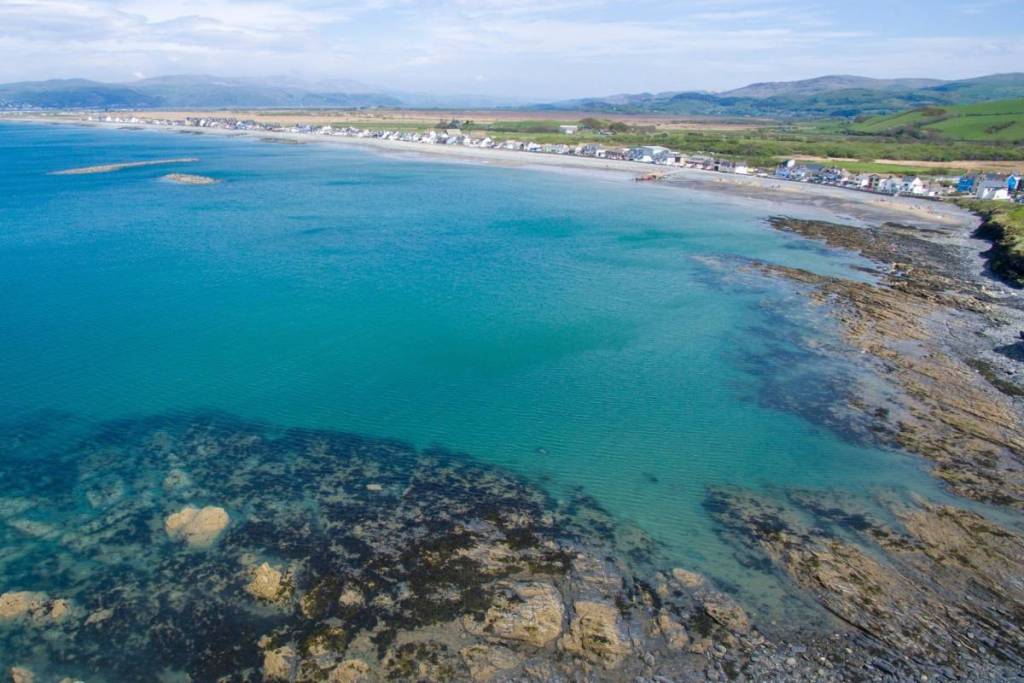 Ceredigion Coastline near Borth, Aberystwyth