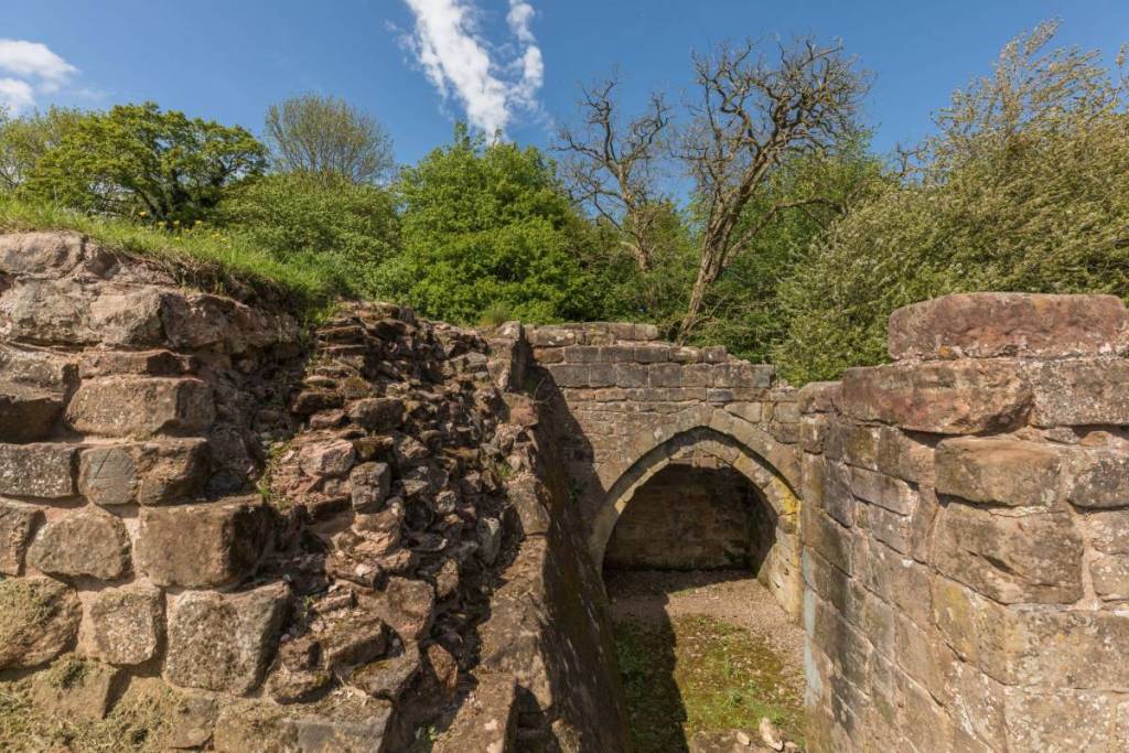 Weoley Castle ruins