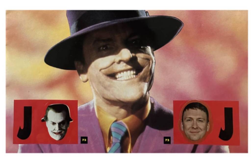 Jack Nicholson as the Joker and Joe Lycett