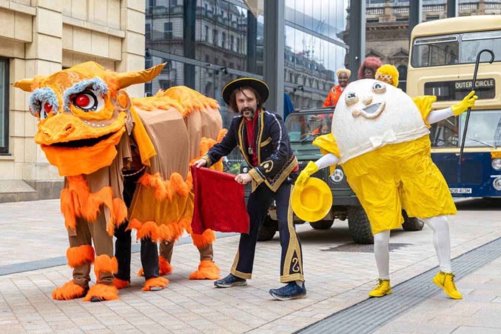 Bull, Tat Vision, and Mr Egg - credit Khuram Mirza