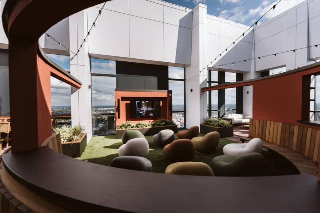 a terrace garden