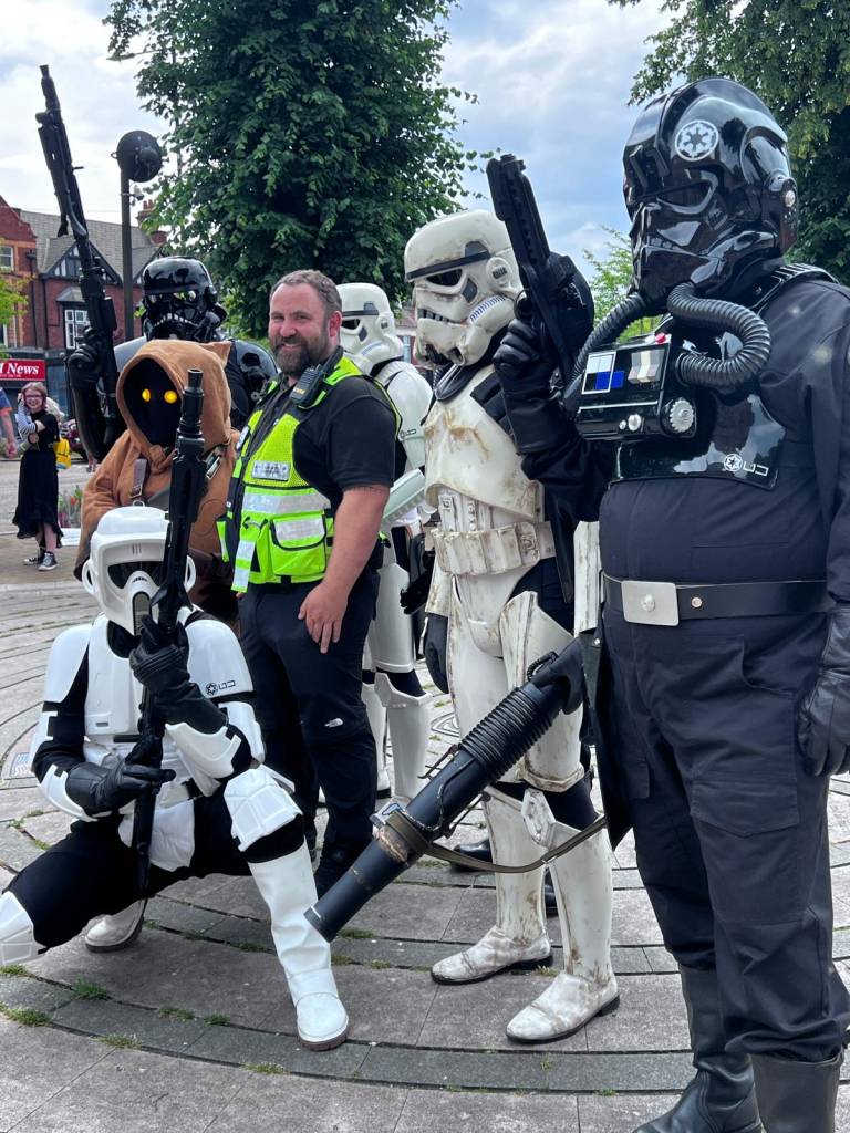 Star Wars cosplayers