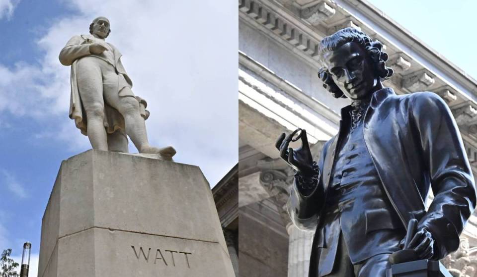 Two iconic Birmingham legends have finally returned to the city centre after 10 years – the towering 5.5-metre statues of James Watt and Joseph Priestley can now be found in Paradise