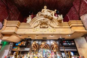 Hidden beneath the busy streets of Birmingham lies a spectacular underground pub featuring Roman gods and an Egyptian tomb