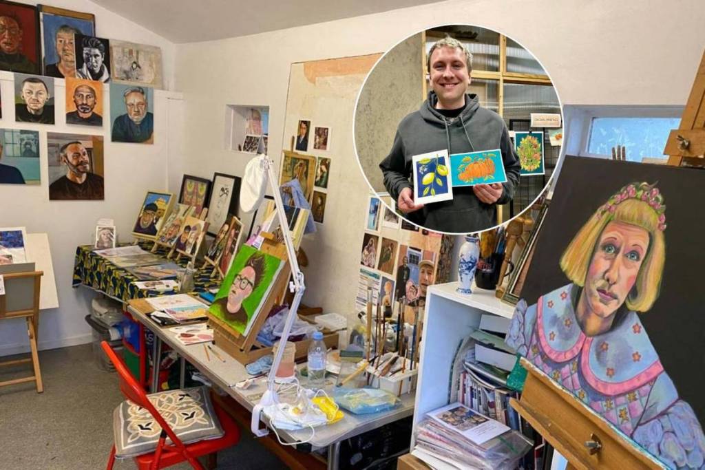 Joe Lycett at Birmingham Open Studios