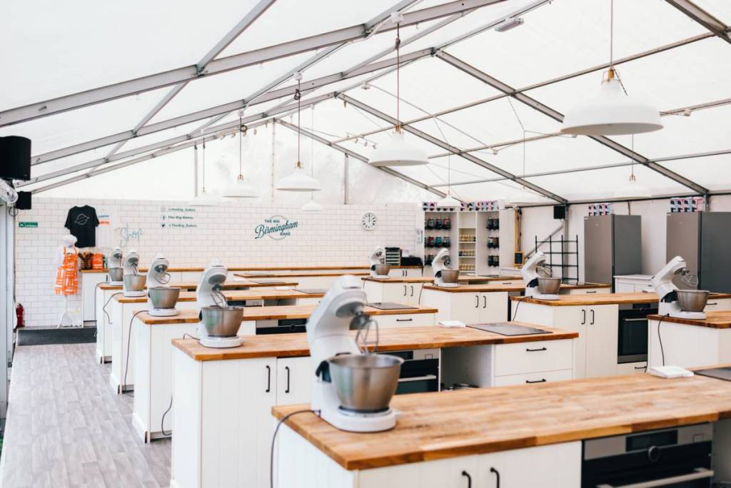 Big Bakes Birmingham kitchen stations