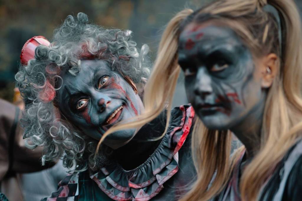 Birmingham, UK. 26th October, Halloween comes early to Solihull town centre, as part of the towns annual Spooktacular event, a free festival of cosplay characters including trolls and zombie dancers.