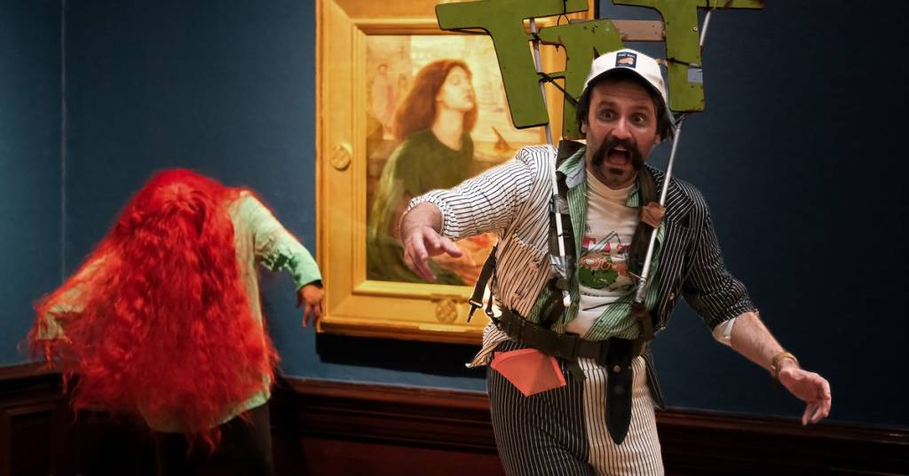 Tat Vision inside Birmingham Museum and Art Gallery