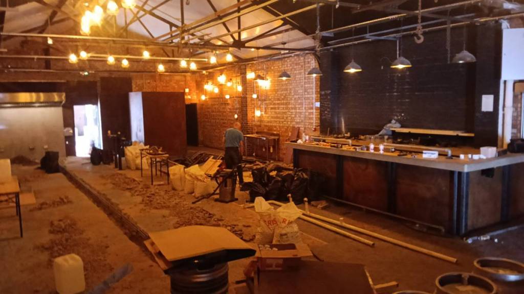 New Invention Brewery empty unit