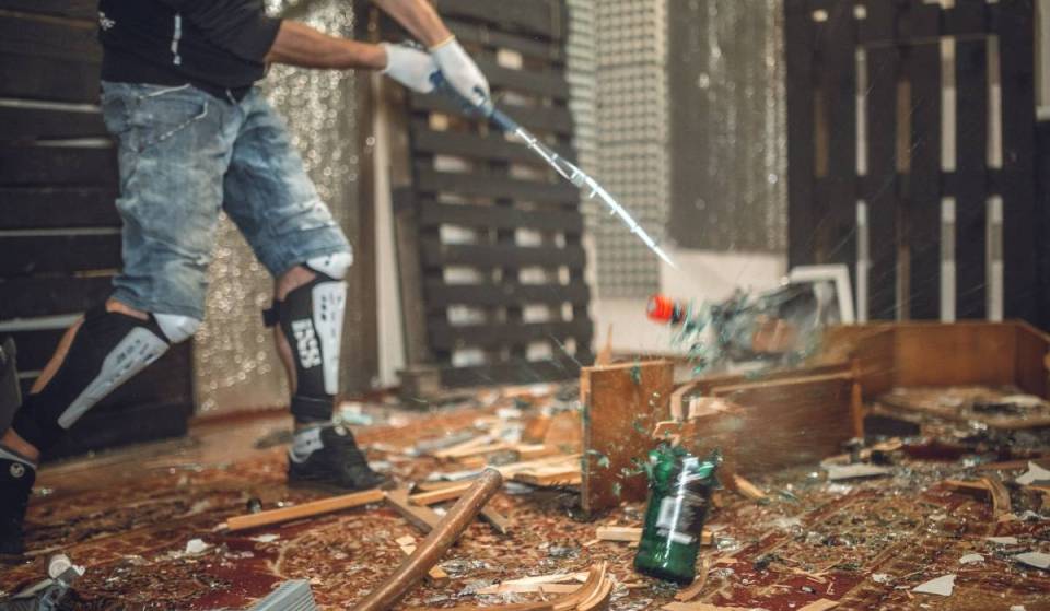 This Birmingham rage room lets you unleash your stress by smashing up TVs and glass bottles for 30 uninterrupted minutes