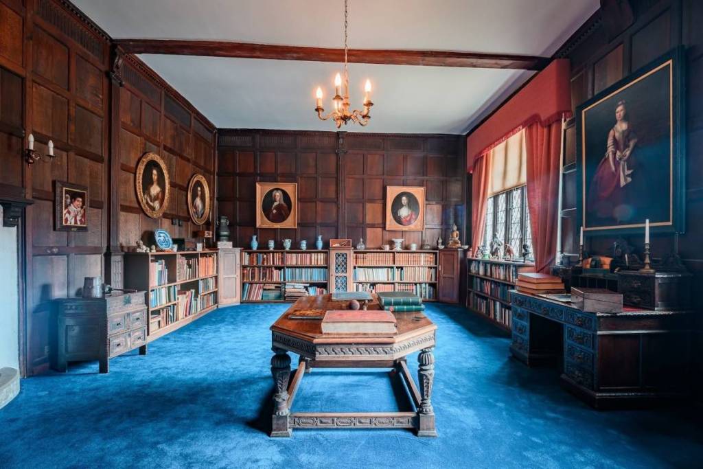 The+Library+Room+Maxstoke+Castle