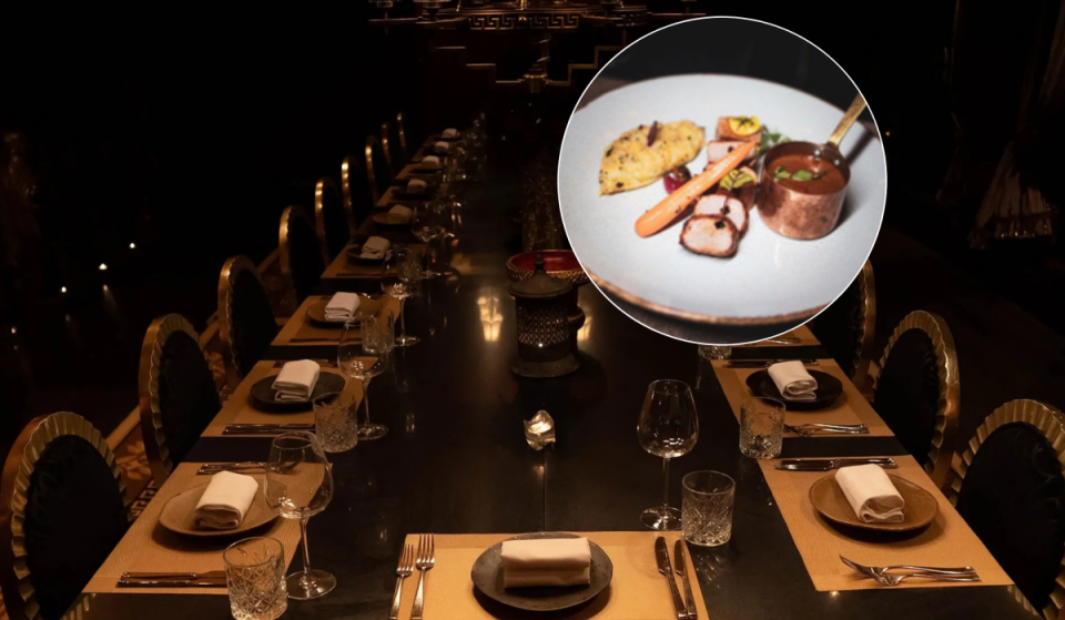 Birmingham’s biggest restaurant was “inspired by the opulence and decadence of Dubai” —and it’s just been named the UK’s 3rd best fine dining destination