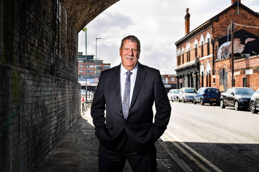 Carl Chinn in Digbeth